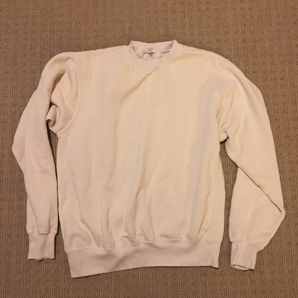 Brandy Melville cream crew neck